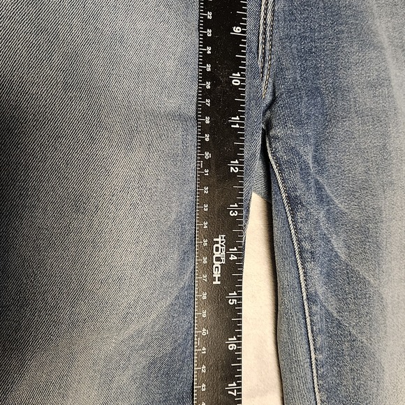 Driftwood by Free People Blue Farrah Sunset Flare Bojo Western Denim Jeans Sz 29 - Picture 9 of 12